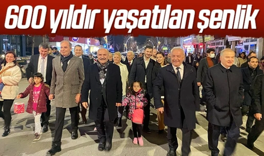 Samsun'da 600 yıldır yaşatılan şenlik 
