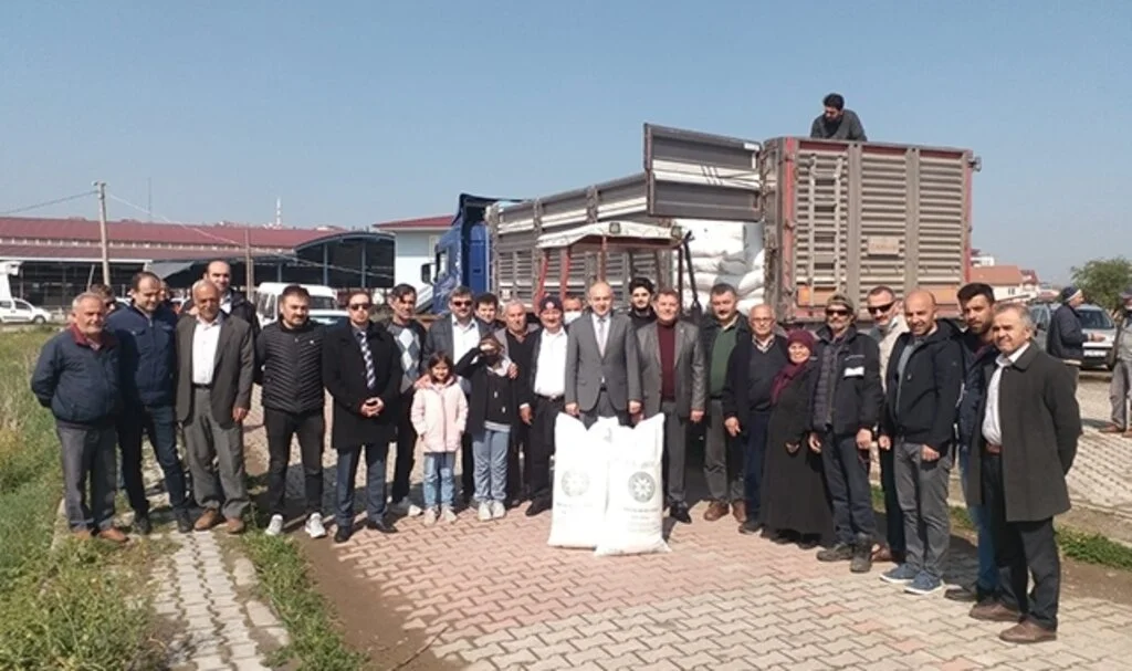Samsun'da Arıcılara şeker desteği