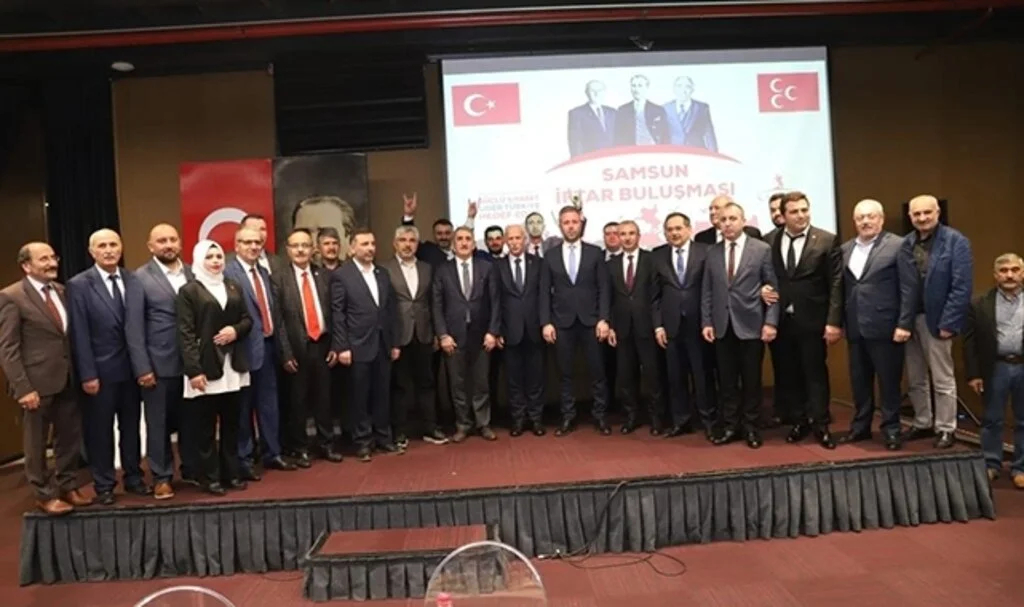 Samsun'da Cumhur İttifakı iftarda buluştu 