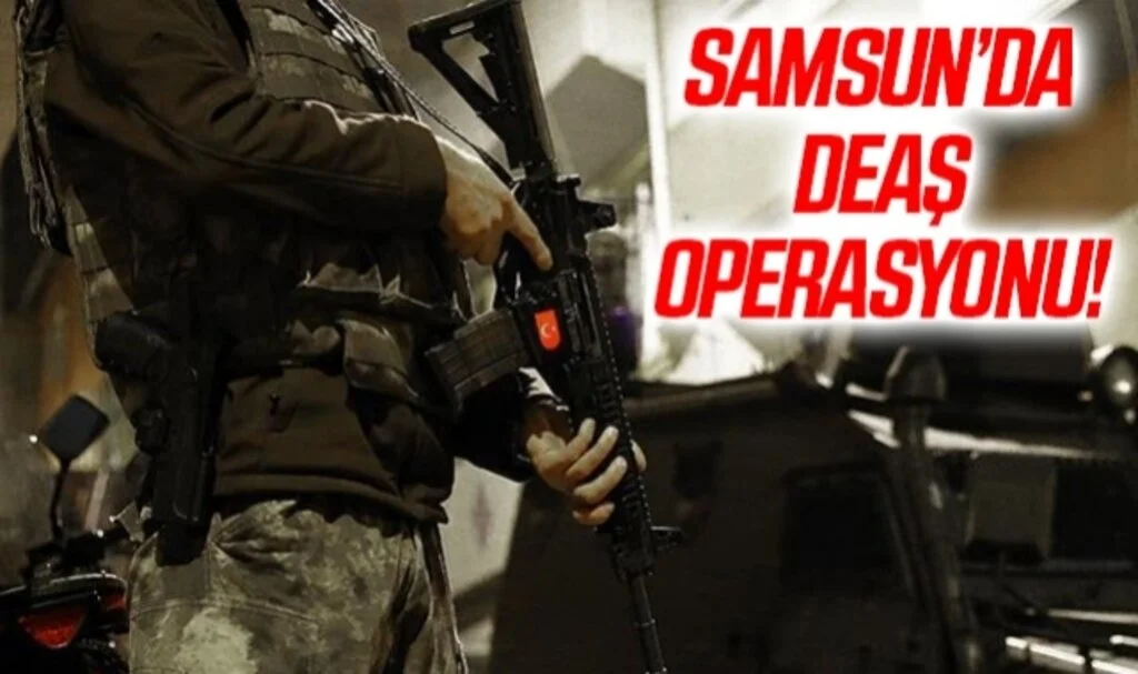 Samsun'da DEAŞ operasyonu: 2 gözaltı