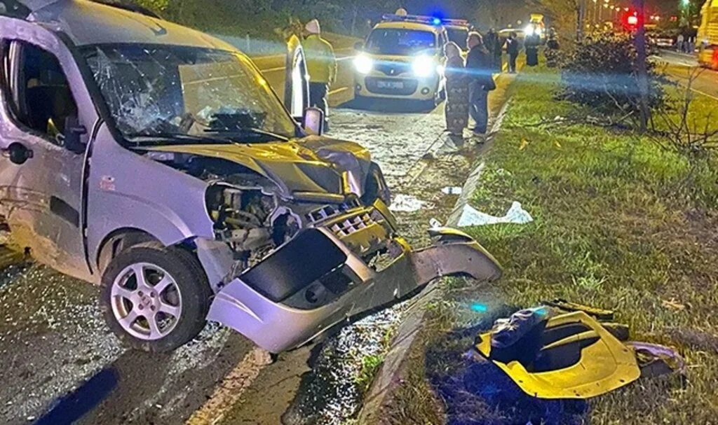 Samsun'da trafik kazası: 1 yaralı