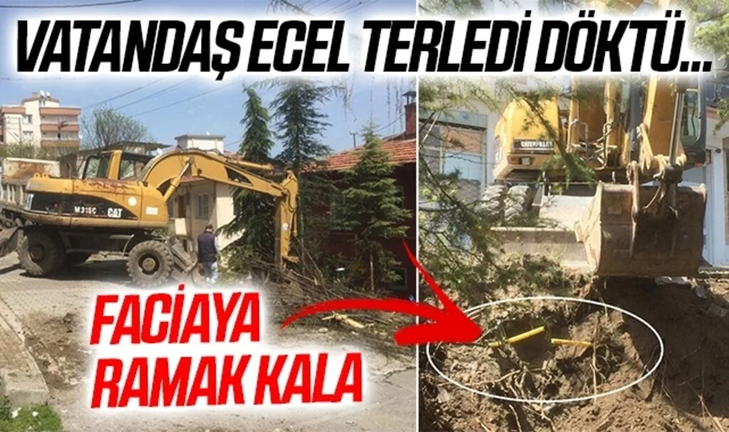Samsun'da Vatandaş ecel terledi döktü... FACİAYA RAMAK KALA