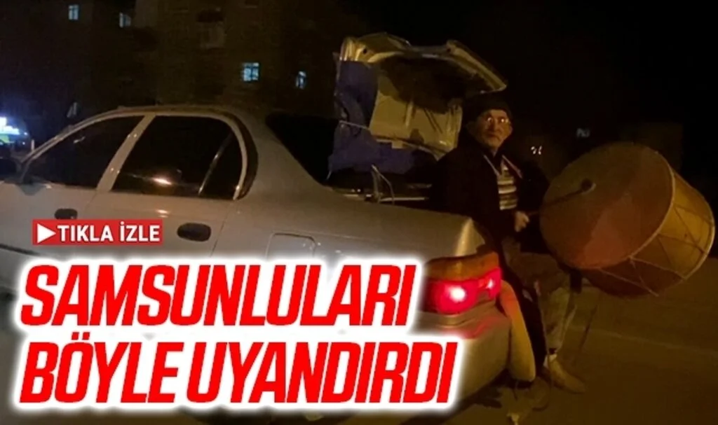 SAMSUNLULARI BÖYLE UYANDIRDI
