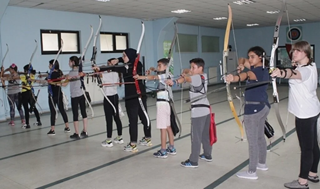 Samsun Okçuluk Kulübü'nde Geleceğin Yıldızları Yetişiyor