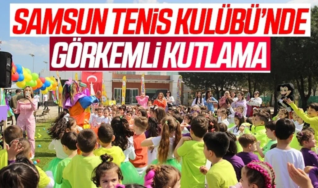 Samsun Tenis Kulübü'nde Görkemli Kutlama