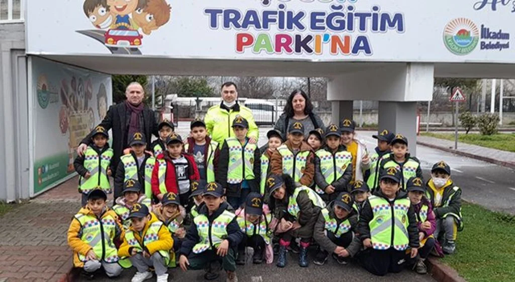 Samsun'da Öğrencilere trafik  bilinci aşılandı 