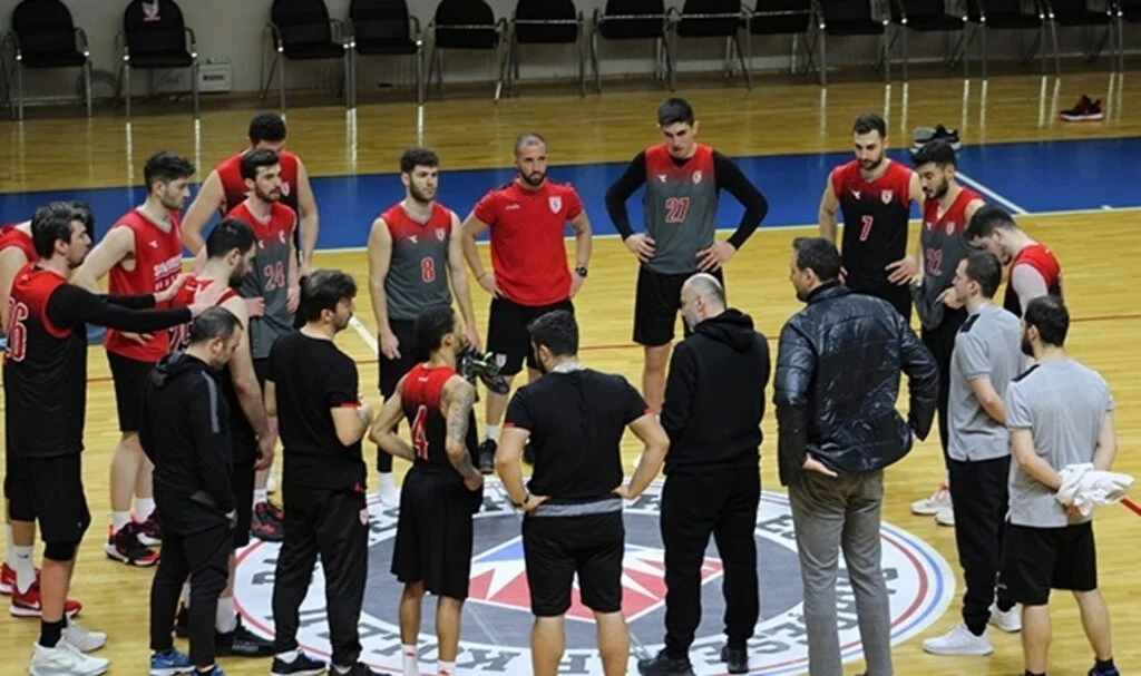 Samsunspor Basketbol Mersin'e hazırlanıyor