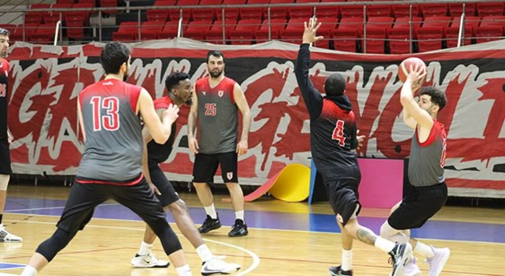 Samsunspor Basketbol'da Kağıtspor Hazırlıkları Sürüyor
