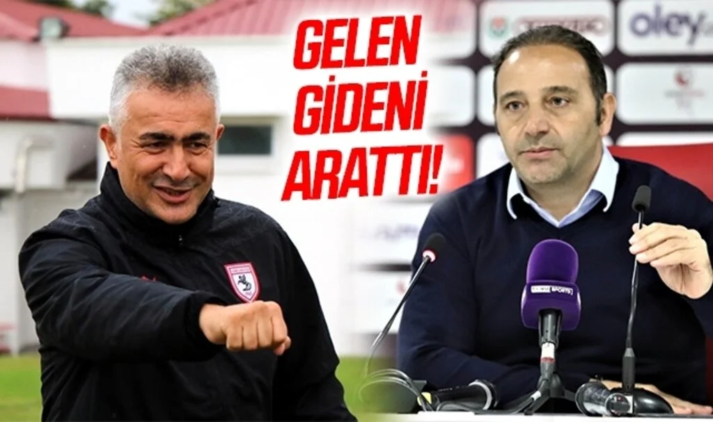 Samsunspor’da gelen gideni arattı