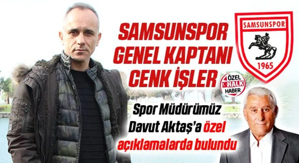 Samsunspor Genel Kaptanı Cenk İşler: Hedeften Kopmak Söz Konusu Değil