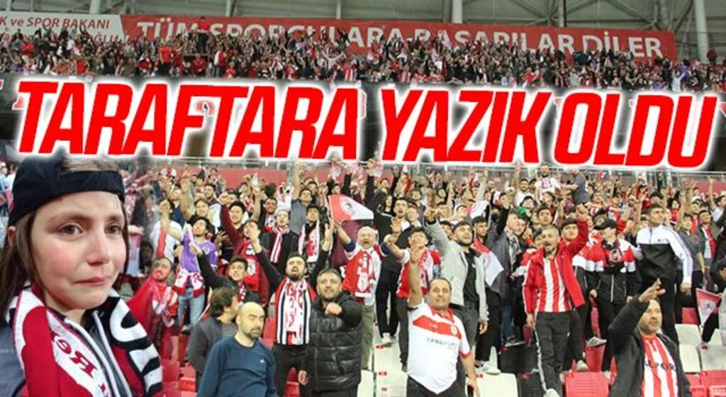Samsunspor Taraftarına Yazık Oldu