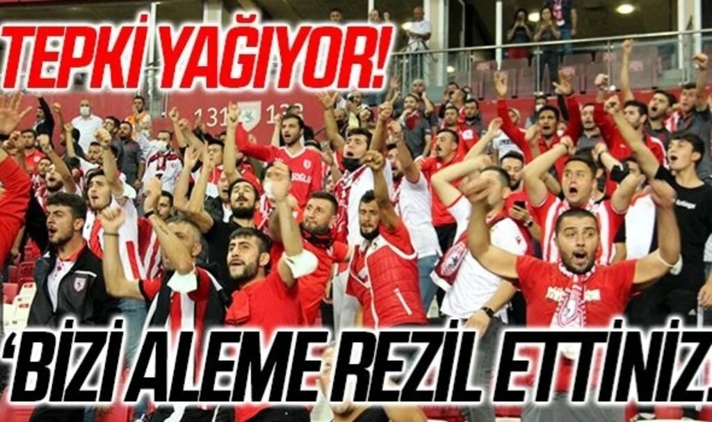 Samsunspor'a Sosyal Medyadan Tepki Yağıyor "Bizleri Aleme Rezil Ettiniz"