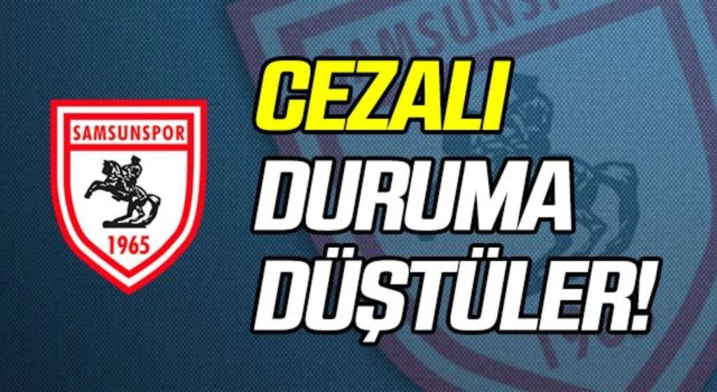 Samsunspor'da Yasin ve Berk cezalı