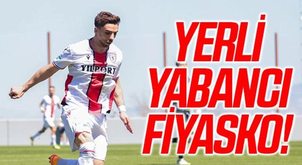 Samsunspor'da Yerli yabancı fiyasko!