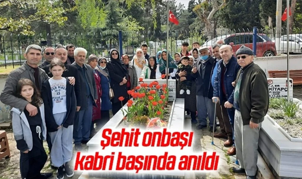 Şehit onbaşı kabri başında anıldı