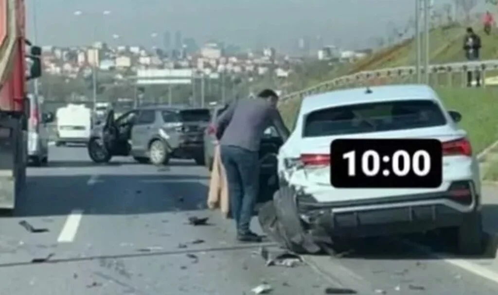 Son dakika: Beşiktaş'ın yıldızı Francisco Montero trafik kazası geçirdi! Araba kötü halde...
