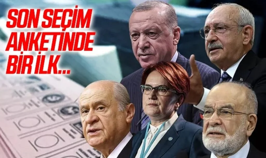 Son seçim anketinde dikkat çeken detay! "İki sonuç enteresandı" diyerek açıkladı