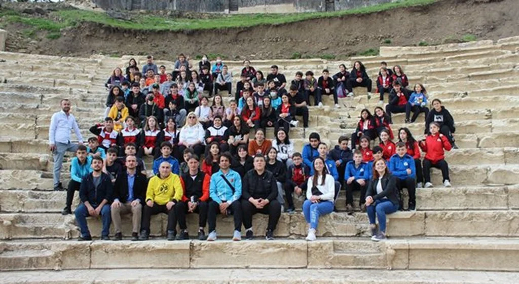 Sporcular antik kente hayran kaldı