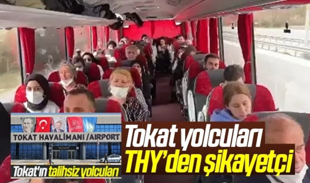 Tokat yolcuları THY’den şikayetçi