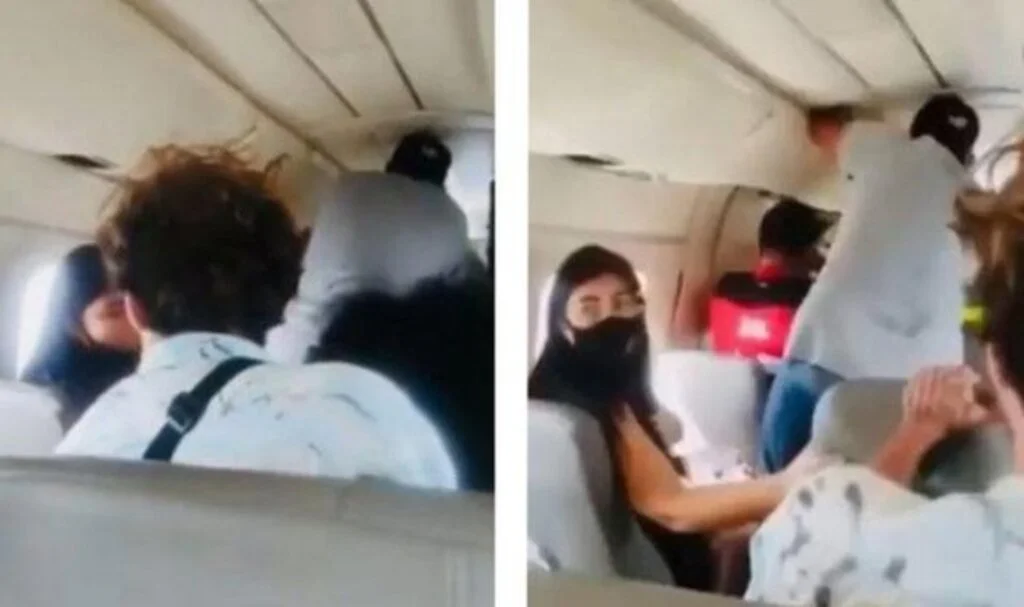 Uçakta inanılmaz anlar! Kapı bir anda açıldı, 20 dakika böyle uçtular