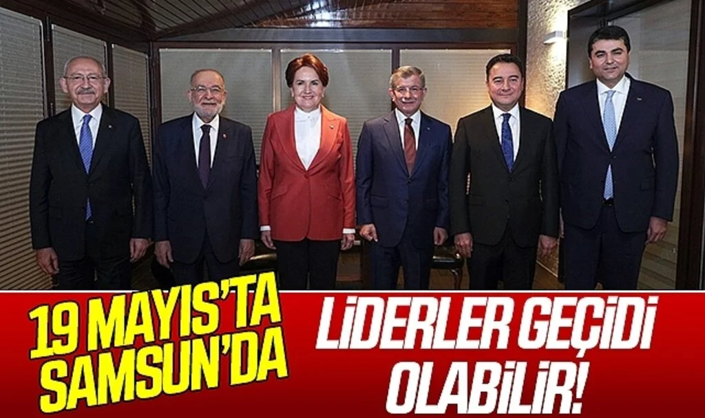 19 Mayıs'ta Samsun'da Liderler Geçidi Olabilir