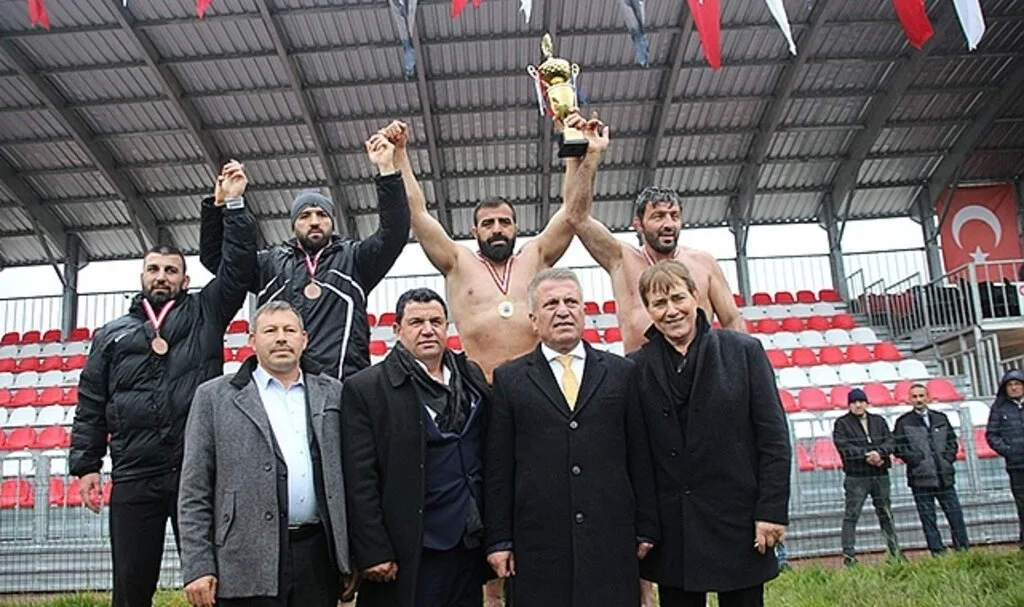 629. Geyikkoşan Yağlı Pehlivan Güreşleri'nde Ünal Karaman başpehlivan