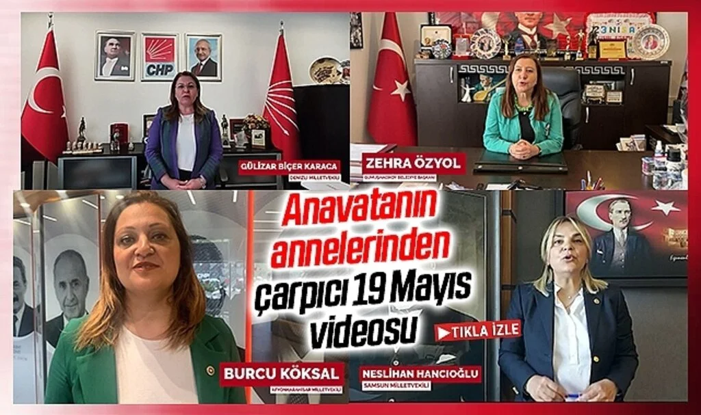  Anavatanın annelerinden çarpıcı 19 Mayıs videosu 