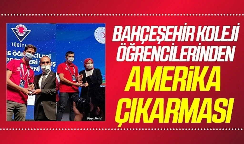 Bahçeşehir Koleji Öğrencilerinden Amerika Çıkarması