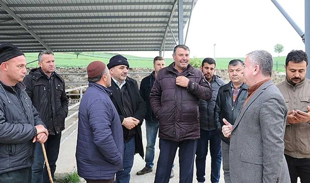 Besicilerden Havza Belediye Başkanı Özdemir'e teşekkür 