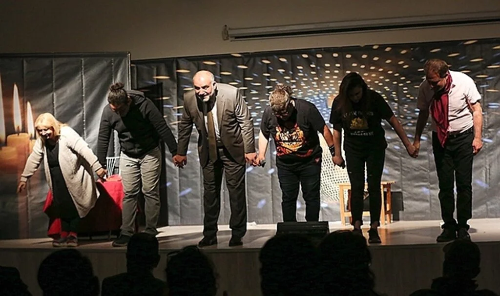 Canik'te 'madde bağımlılığı' konulu tiyatro