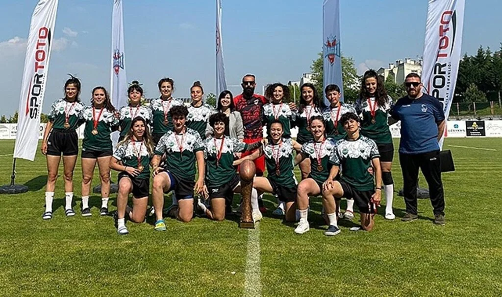 Çarşamba Belediyespor Kadın Ragbi Takımı Türkiye üçüncüsü oldu