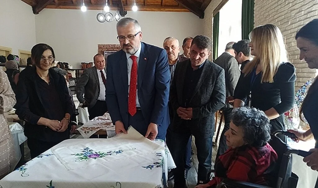 "Engelsiz Emekler El Sanatları Sergisi” açıldı