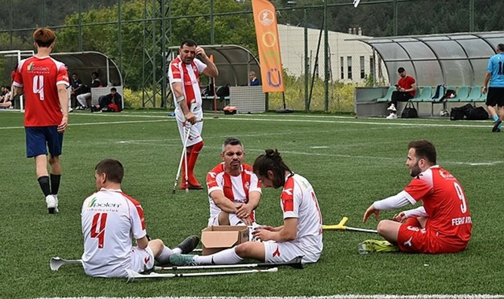 OMÜ'de Gösteri Maçı İle Farkındalık Yarattılar