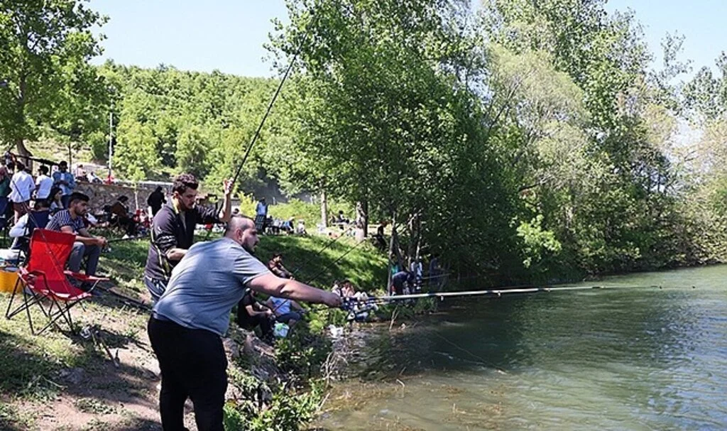  OMÜ'de 'İsrail sazanı'nı avlama yarışması