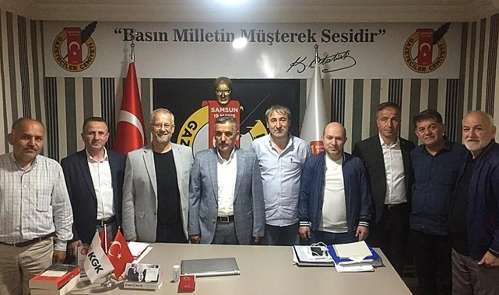 Osman Kaymak'tan Gazetecilere Ziyaret