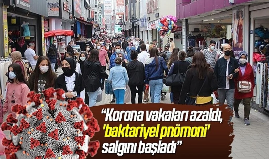 Prof. Dr. Özkaya: “Korona vakaları azaldı, 'baktariyel pnömoni' salgını başladı”