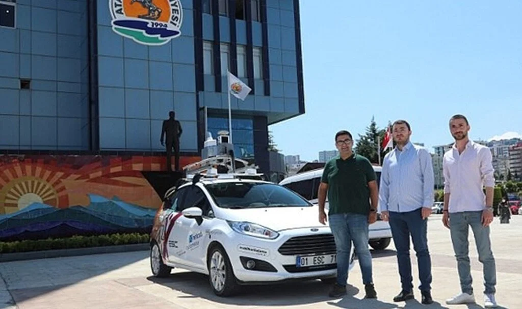  Samsun Atakum sokaklarına 360 derece bakış