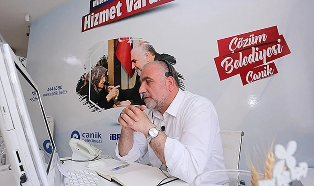 Samsun Canik 'e-belediye' sistemine geçti