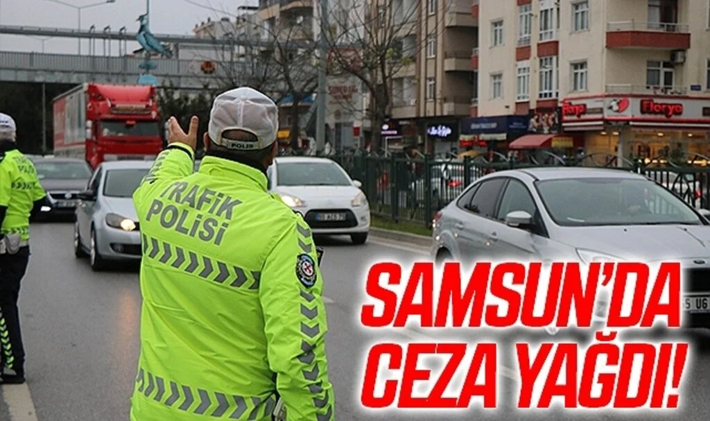 Samsun'da 1213 aranan şahıs yakalandı, 26 bin 334 araca ceza yazıldı
