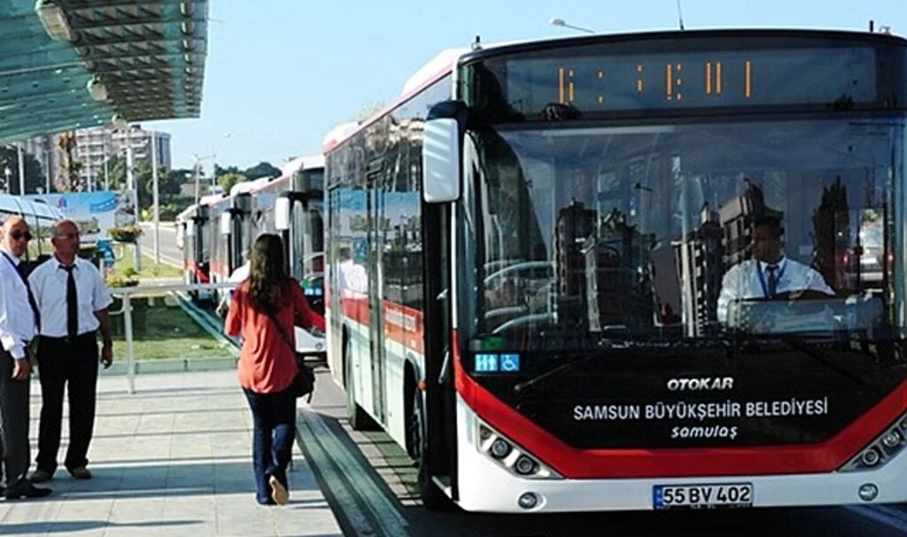 Samsun'da 124 bin kişiye ücretsiz ulaşım