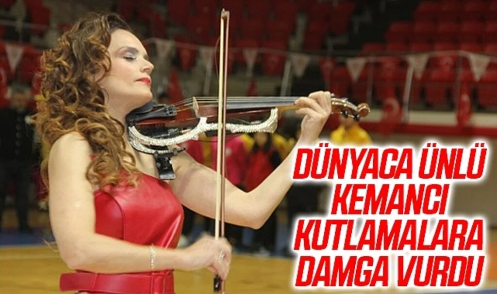 Samsun’da 19 Mayıs kutlamalarına dünyaca ünlü kemancı damga vurdu