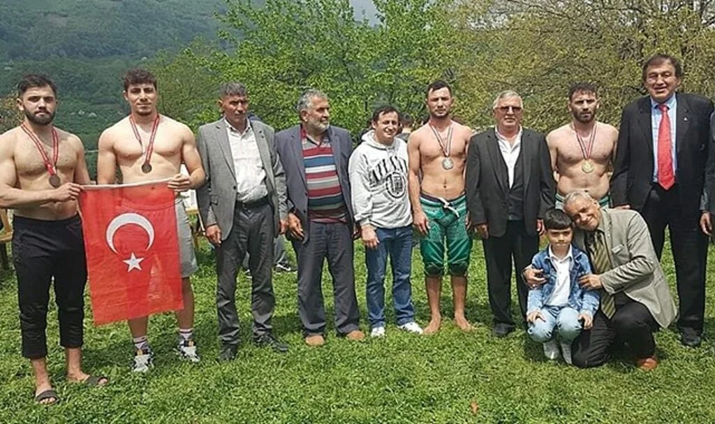Samsun'da Anlamlı Güreş Turnuvası Sona Erdi