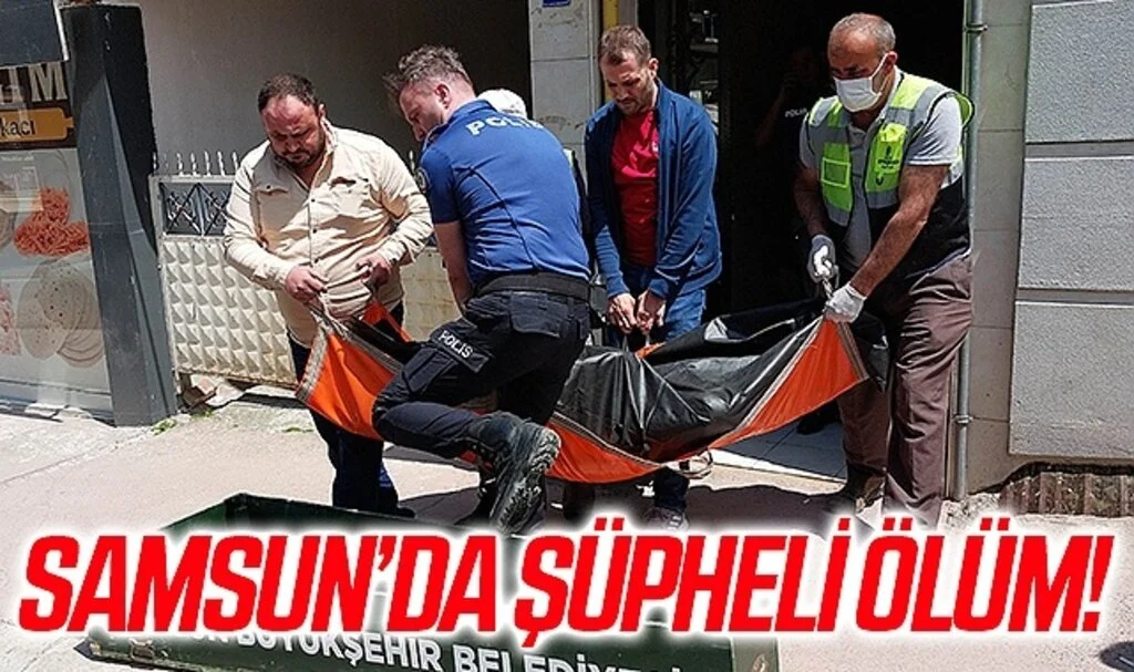 Samsun'da Banyoda şüpheli ölüm