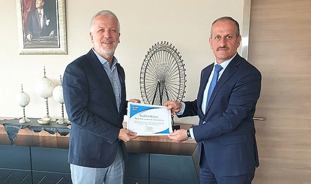 Samsun'da En Çok İstihdam Yapan Hastaneye Teşekkür Belgesi