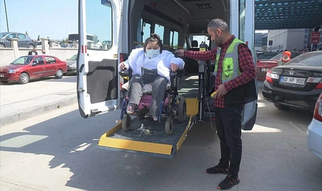 Samsun'da Engellilere 'ücretsiz ulaşım'