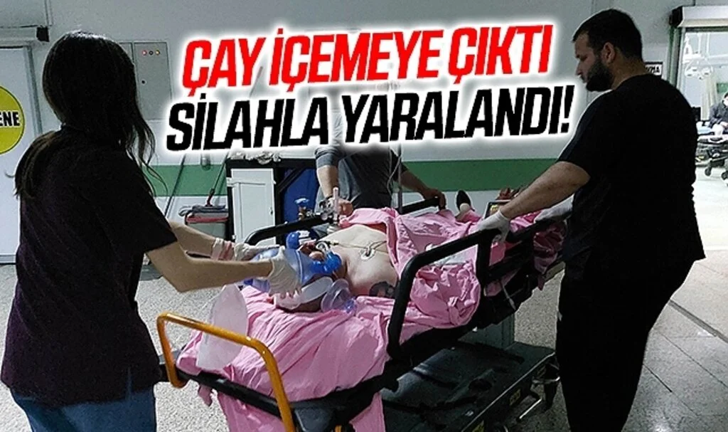 Samsun'da Evden çay içmek için çıktı, silahlı saldırıda ağır yaralandı