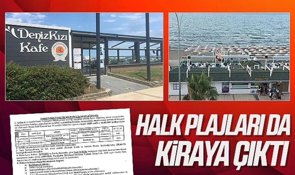 Samsun'da Halk Plajları da Kiraya Çıktı 