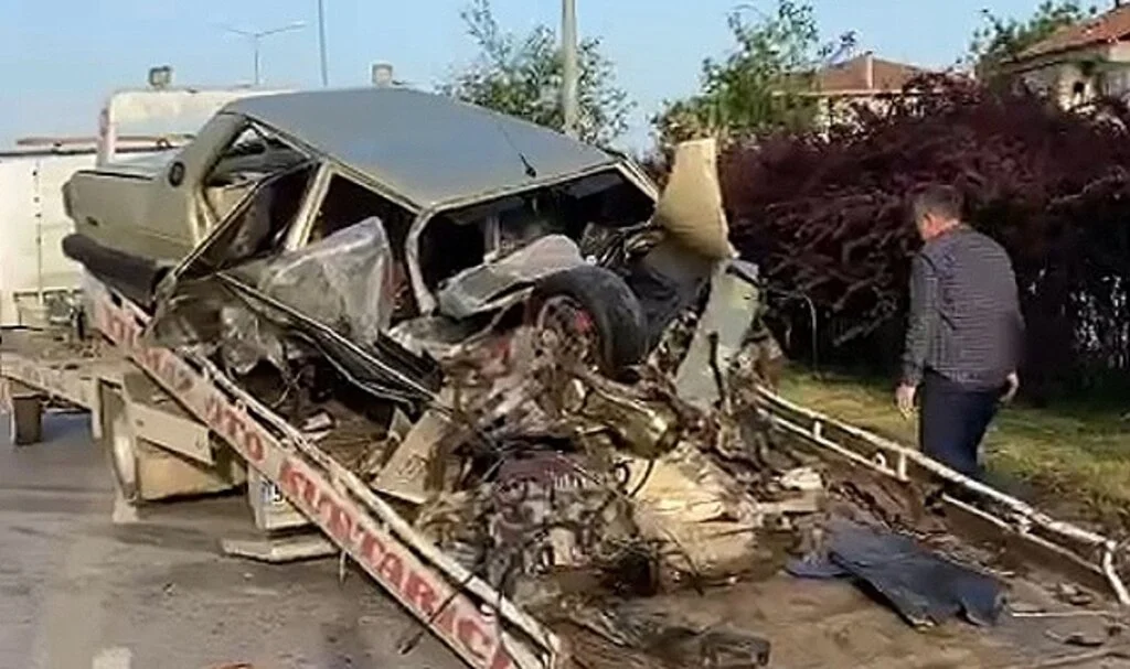 Samsun'da Korkunç Kaza