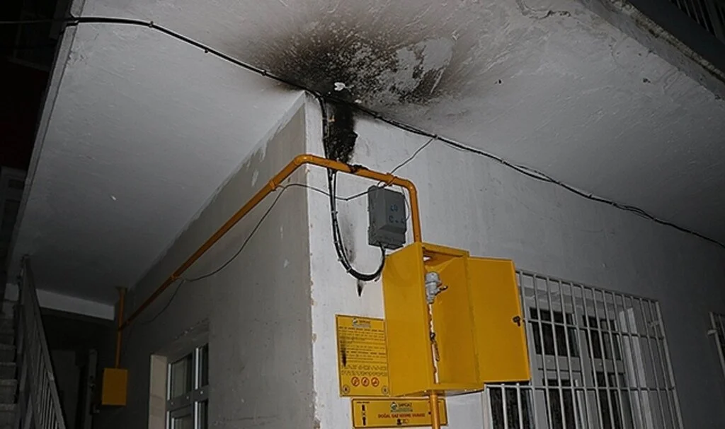 Samsun'da Mahallede 'doğalgaz' Paniği