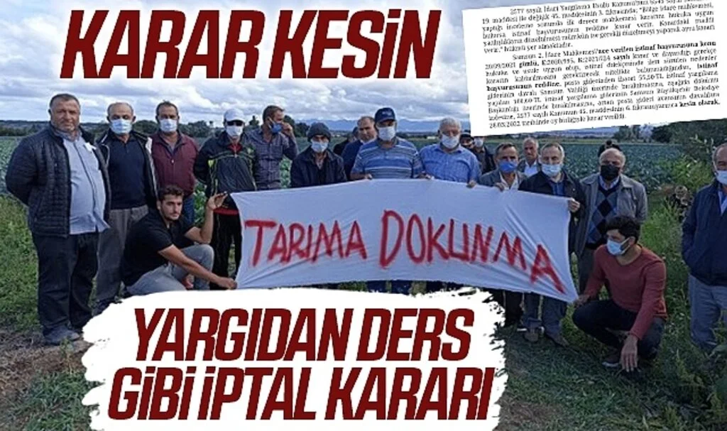 Samsun'da Yargıdan 'Ders Gibi' İptal Kararı